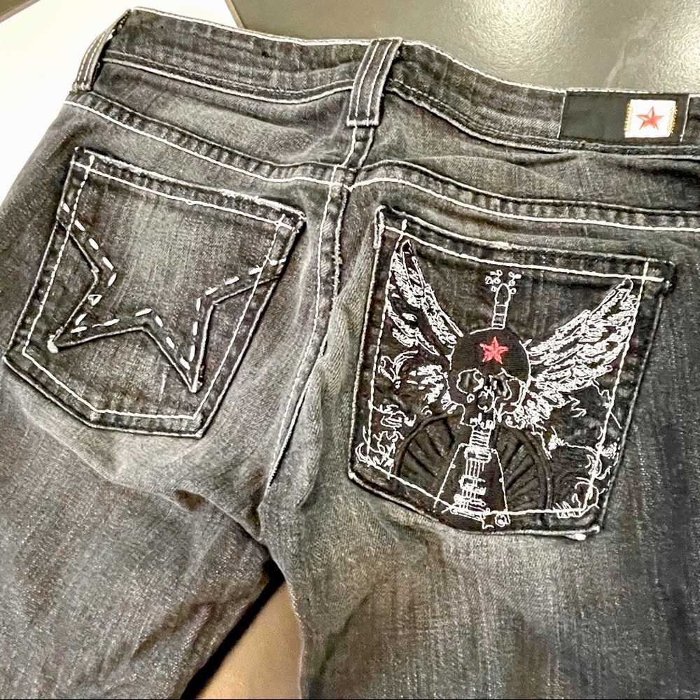 {People’s Liberation} Jenny Silver Rocker Jeans